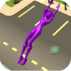 Purple Backflip Diver Fun
