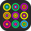Match 3 Color Ring Puzzle Board Game