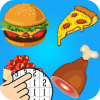Cooking Food Color by Number Food Game Pixel Art