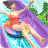 Water Parks Extreme Slide Ride Amusement Park 3D