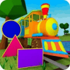 Learn Shapes  3D Train Game For Kids & Toddlers