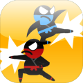 JumpingNinjaFightTwoPlayerGame