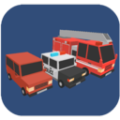 小車勇闖馬路