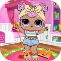 PrincessDollsPinkCleaning2