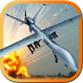 空战临无人机试飞员导弹攻击的3DFlightSim