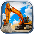 Simulated driving excavator 3D
