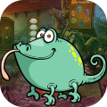 KaviEscapeGame588CartoonChameleonRescueGame