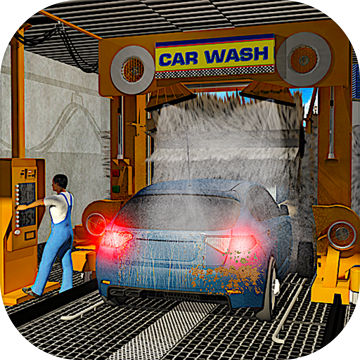 智能洗車服務加油站停車場3DCarWashGames加速器