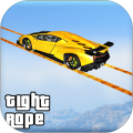 LongestTightropeMegaRampCarRacingStuntsGame