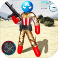 ArmyCapitaineamericanStickmanRopeHeroOffRoad