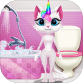 KittyKateUnicornDailyCaring
