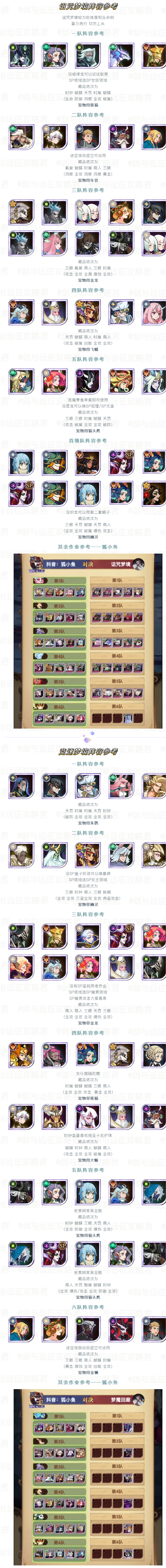 【攻略解析】联动双虚空光速就业!本期竞速&诅咒阵容参考!