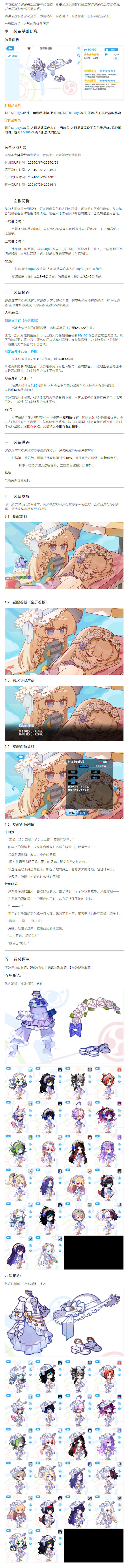 【装备完全图鉴】海渊的祝福
