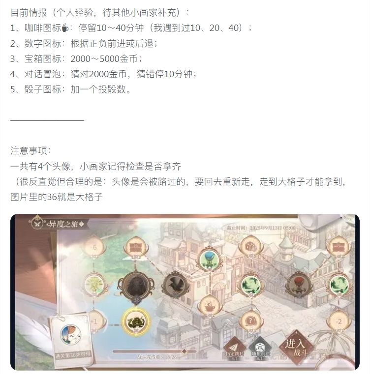 【異界之旅】指引攻略