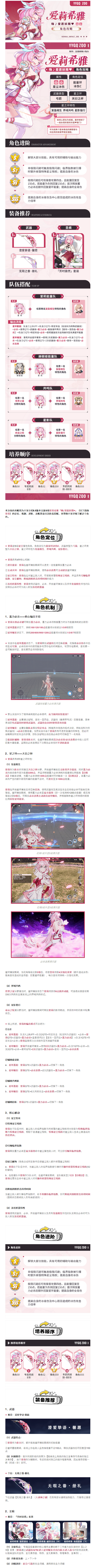 【攻略分享】能量环星尘大C∣爱神使者的养成宝典