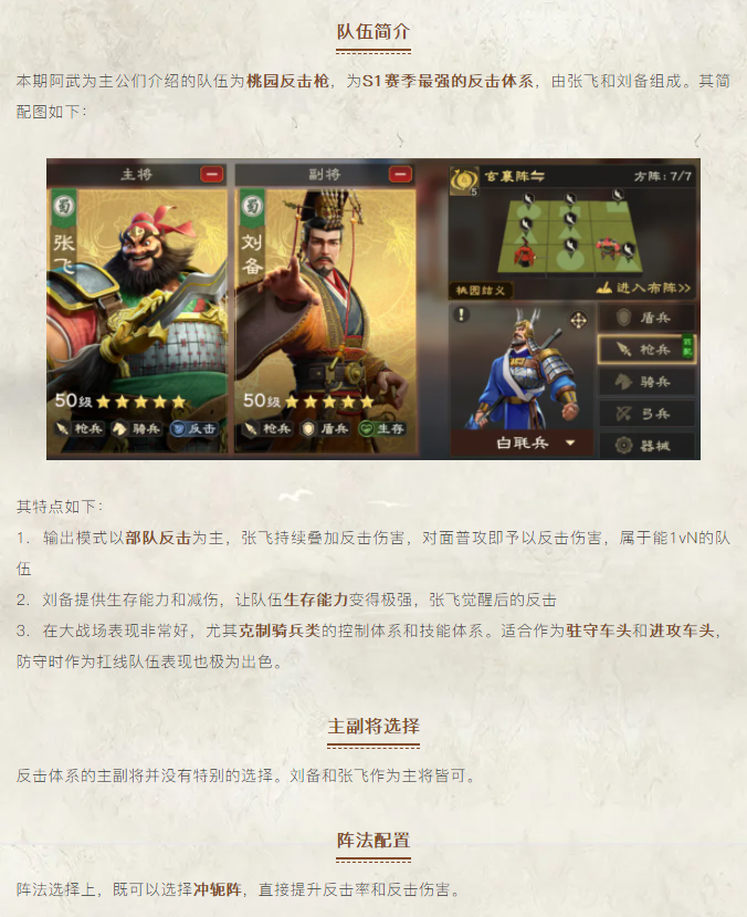 【攻略分享】反擊槍精講丨S1最強反擊組合，可做車頭可扛線，天賦加點配裝全講解！