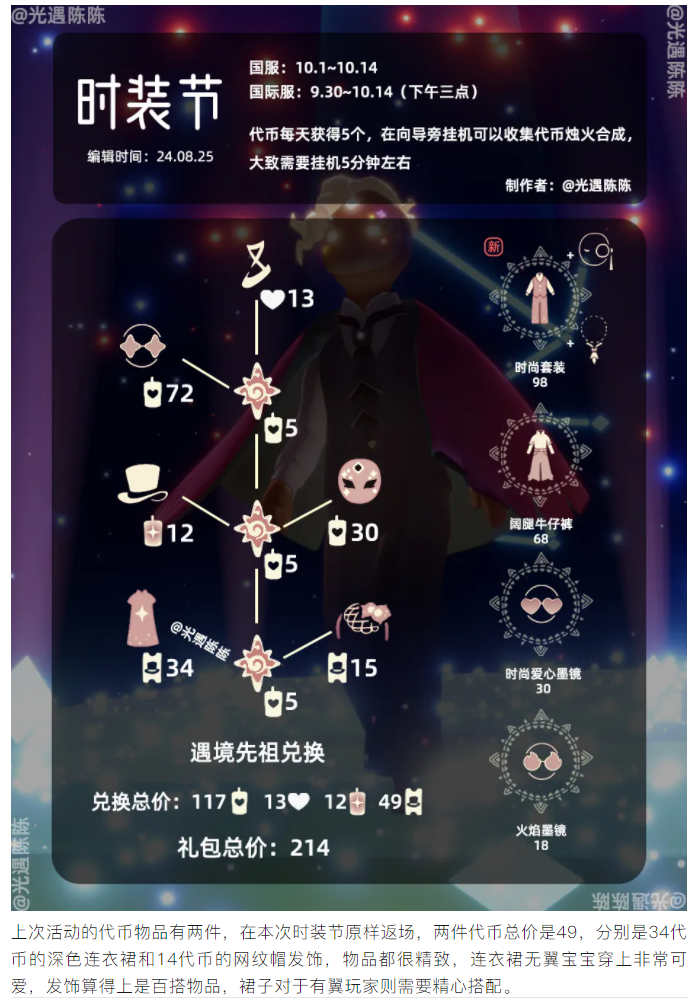 【攻略分享】时装节正式返场！宴会节马上要来了……