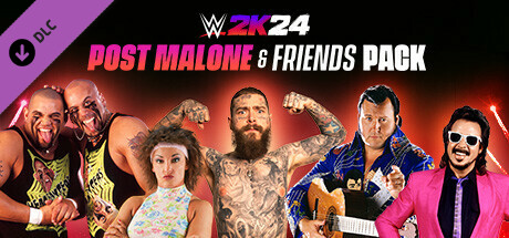 WWE 2K24Post Malone & Friends包