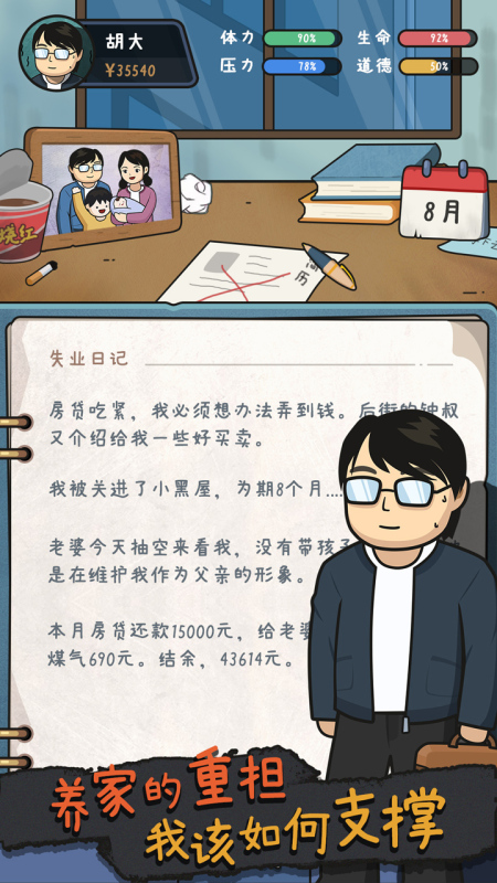 中年失業(yè)截圖