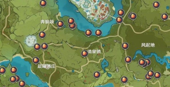 原神日落果采集地点大全