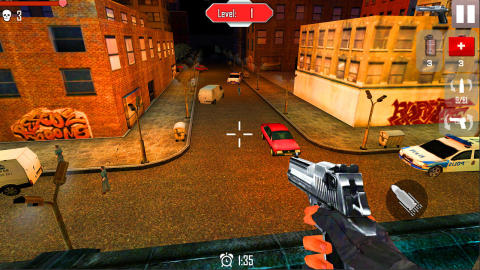 狙击杀手3D现代城市战争截图1