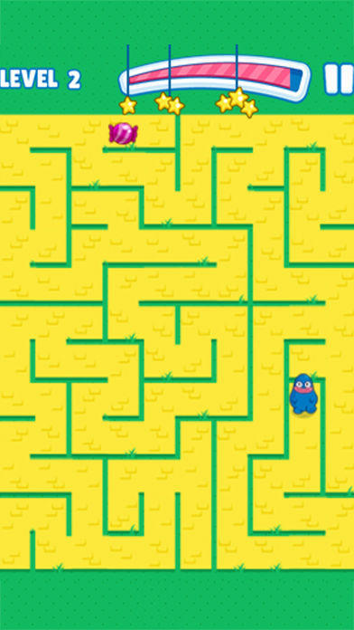 迷宫怪物糖果密室逃脱路径截图1