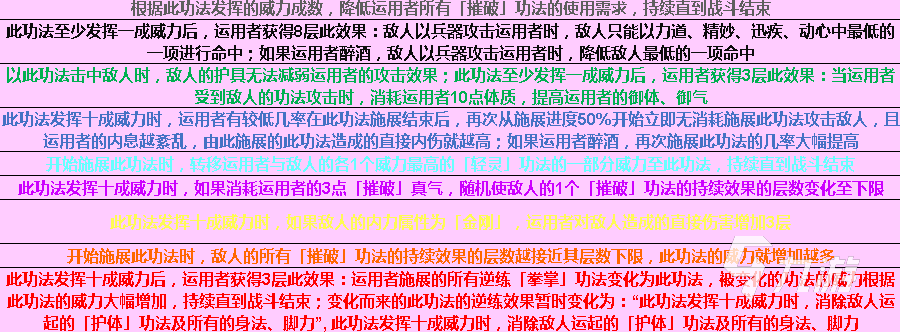 太吾绘卷伏龙坛功法有哪些 太吾绘卷伏龙坛正逆练功法汇总