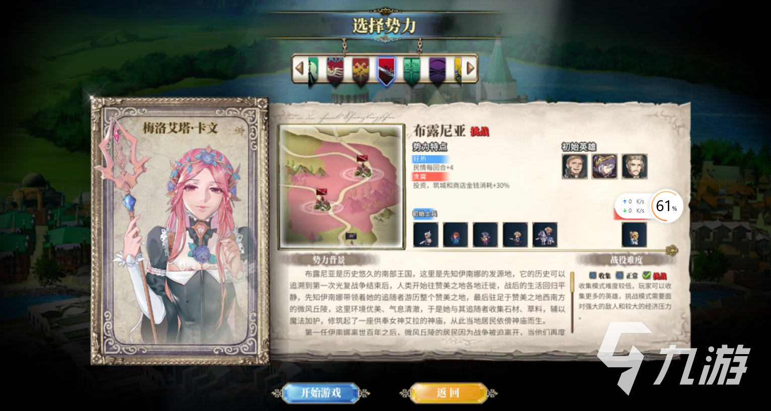 伊格利亚战记布露尼亚势力怎么样 布露尼亚势力介绍