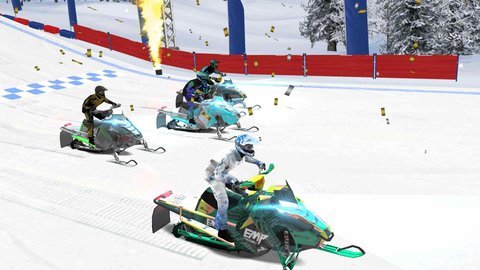 疯狂特技滑雪截图2