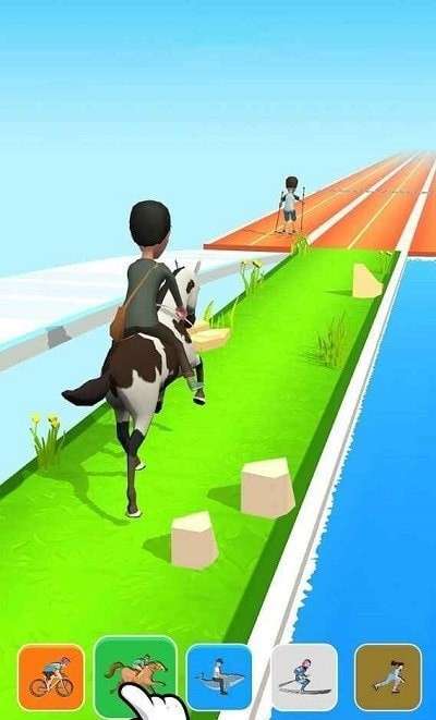 换坐骑赛跑截图