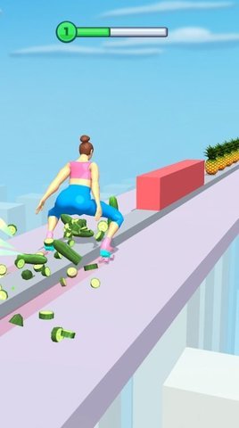 轮滑粉碎跑截图