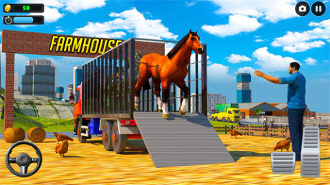 农场动物货运卡车模拟截图1