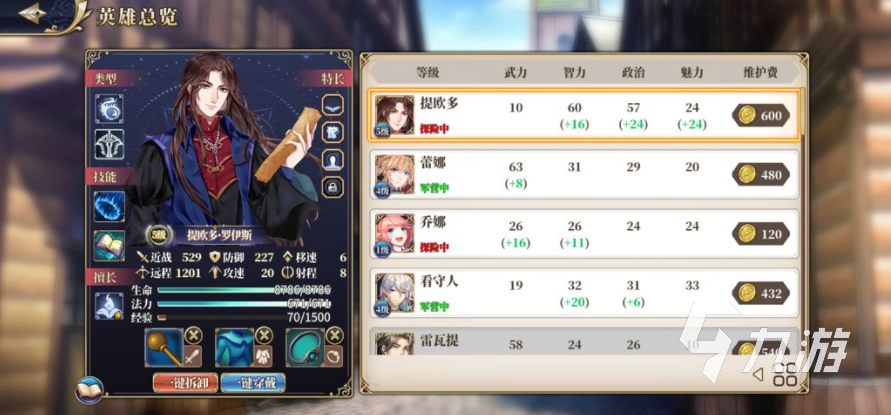 伊格利亚战记智力有什么用 伊格利亚战记智力属性介绍