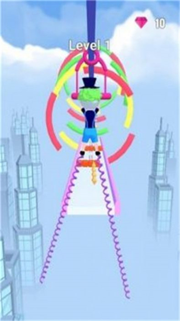 弹跳人跑酷截图1