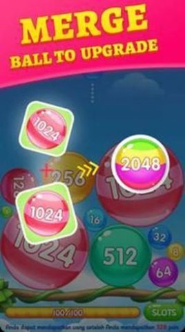 疯狂球2048截图1