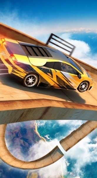巨型坡道賽車終極駕駛截圖1