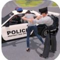 警察追逐警车司机