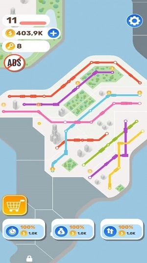 地铁建造大师截图2