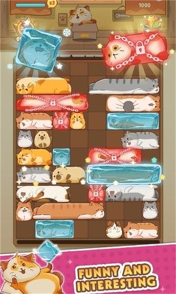 猫猫安全滑动拼图截图2