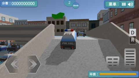 3D警車停車場(chǎng)截圖