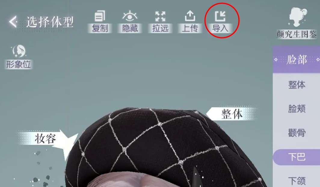 以闪亮之名捏脸数据怎么导入 上传导入捏脸数据方法​