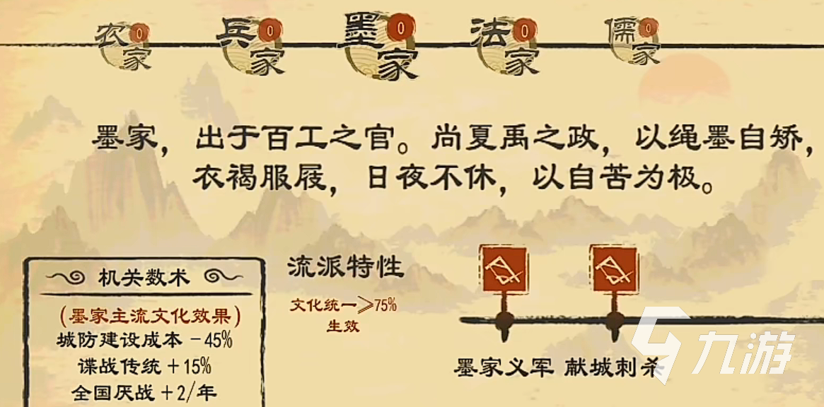 大周列国志朝臣流派攻略 大周列国志流派介绍