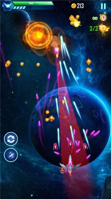 太空遨游战机截图1