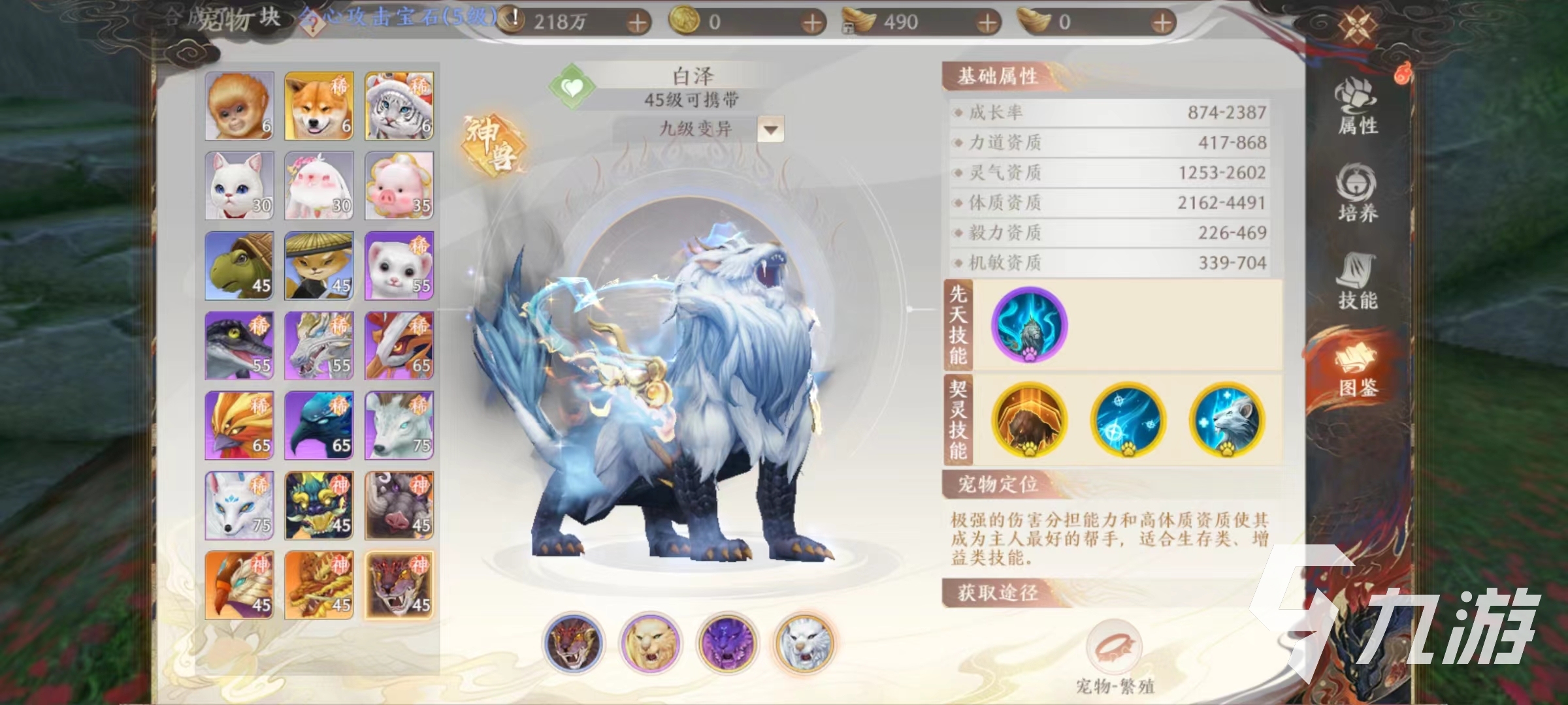 天龙八部2手游神兽哪个好 天龙八部2飞龙战天神兽选择推荐