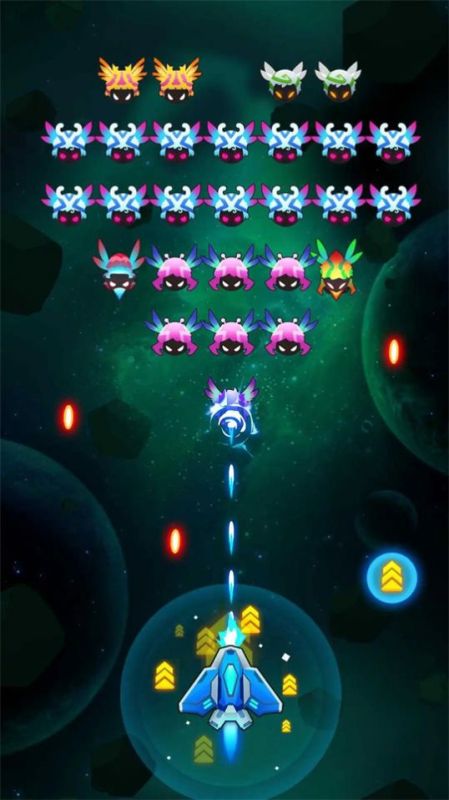 昆虫入侵者太空射手截图1