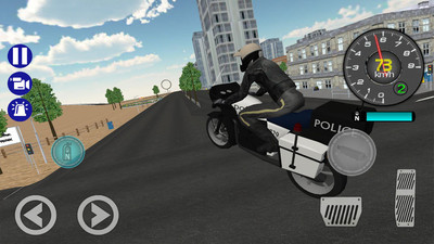 警察摩托车骑手截图2