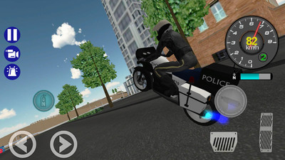 警察摩托车骑手截图