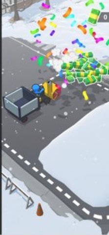 铲雪工人截图