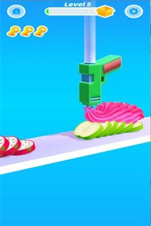 开心挤奶油截图