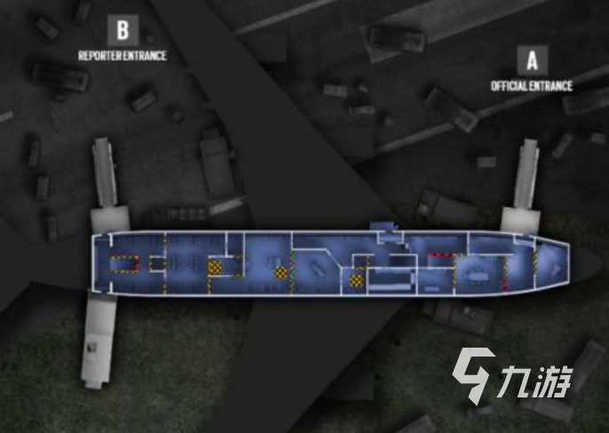 彩虹六号围攻所有地图平面图分享 地图可破坏地点一览